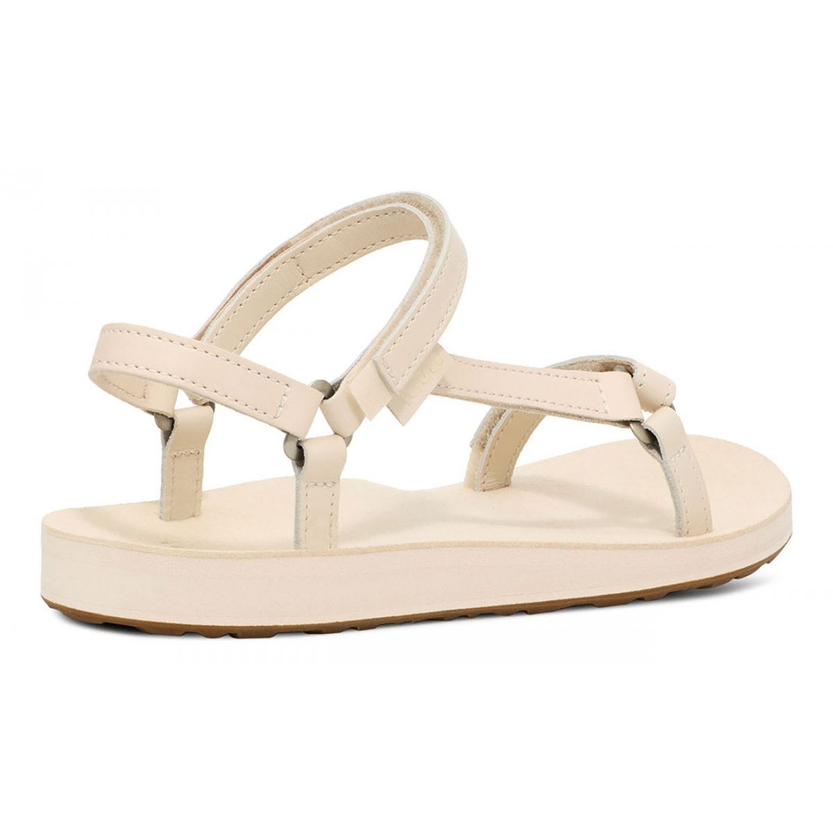 Teva Original Universal Slim Lea Women Original Sandals White | VLFUY-7206