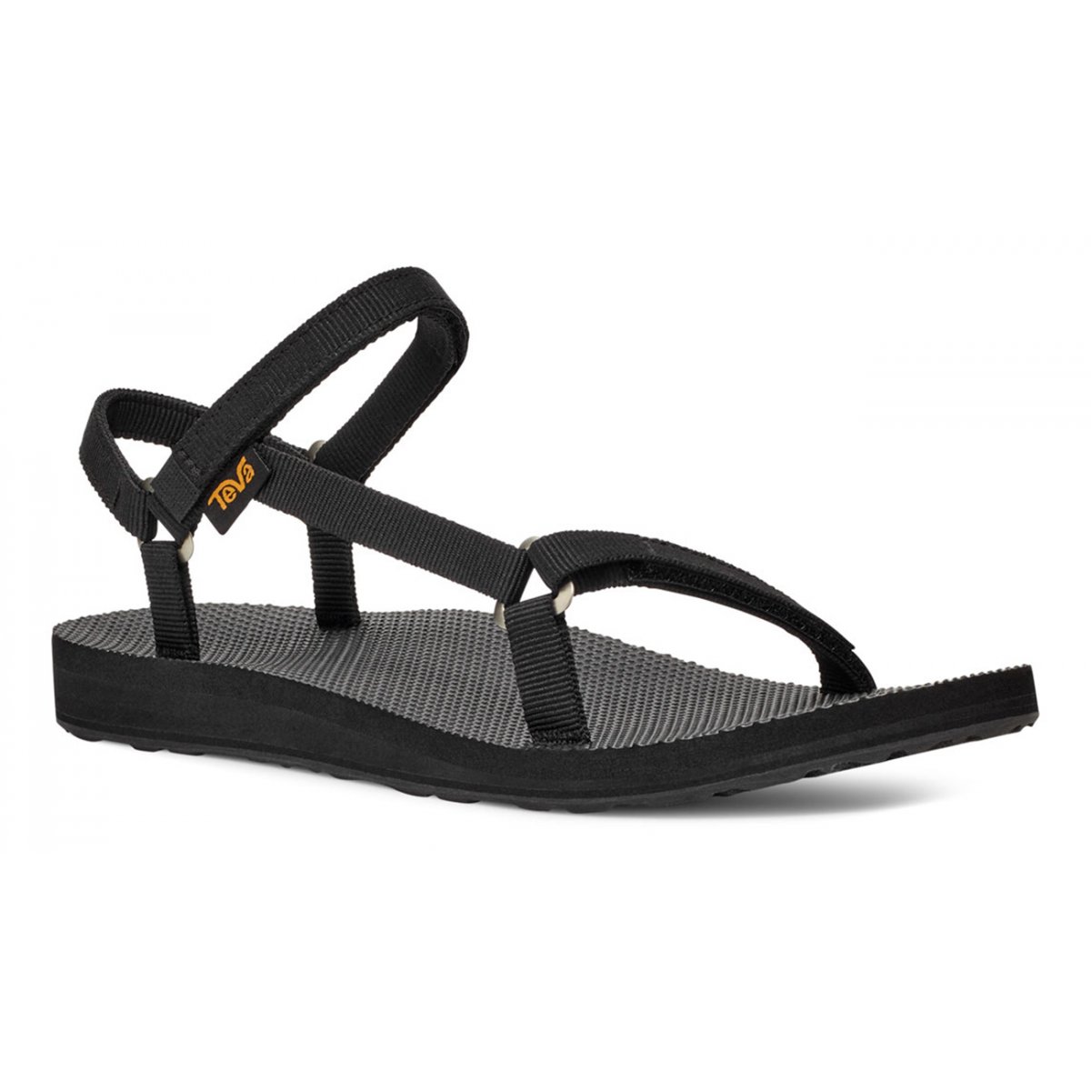 Teva Original Universal Slim Women Original Sandals Black | IKLDE-4692