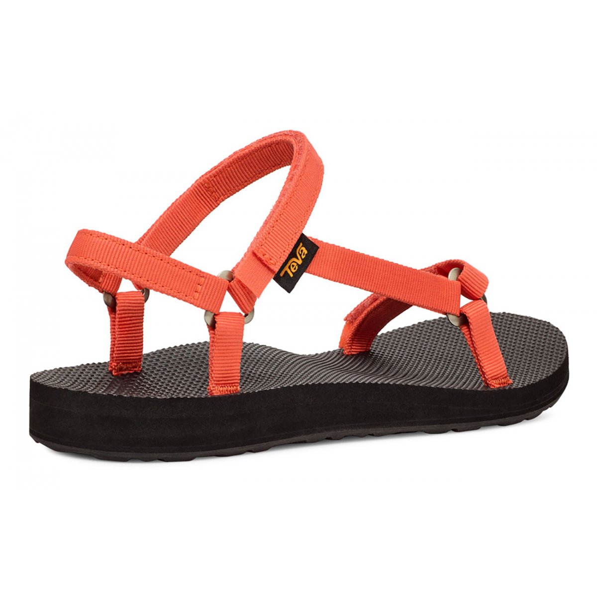 Teva Original Universal Slim Women Original Sandals Red Black | KUWTN-7065