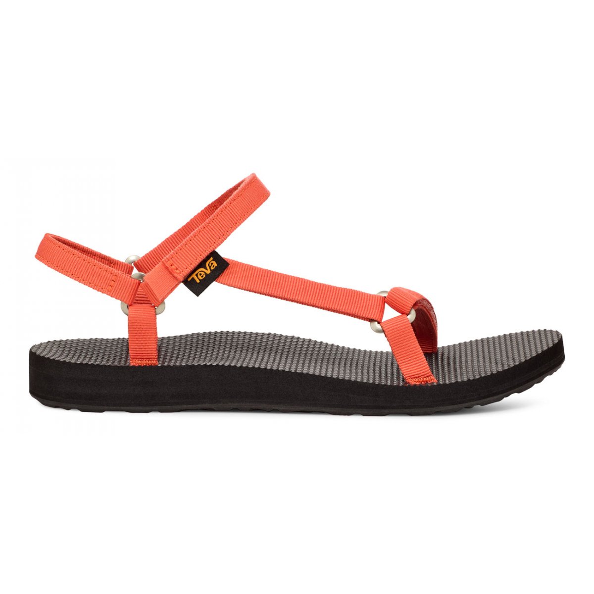 Teva Original Universal Slim Women Original Sandals Red Black | KUWTN-7065