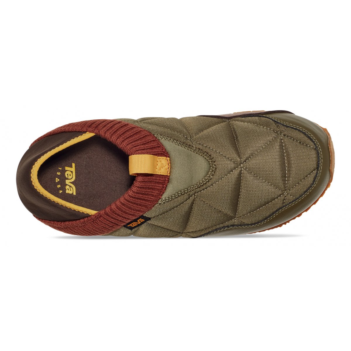 Teva Reember Men Slip On Brown Multicolor | RHEOL-5382