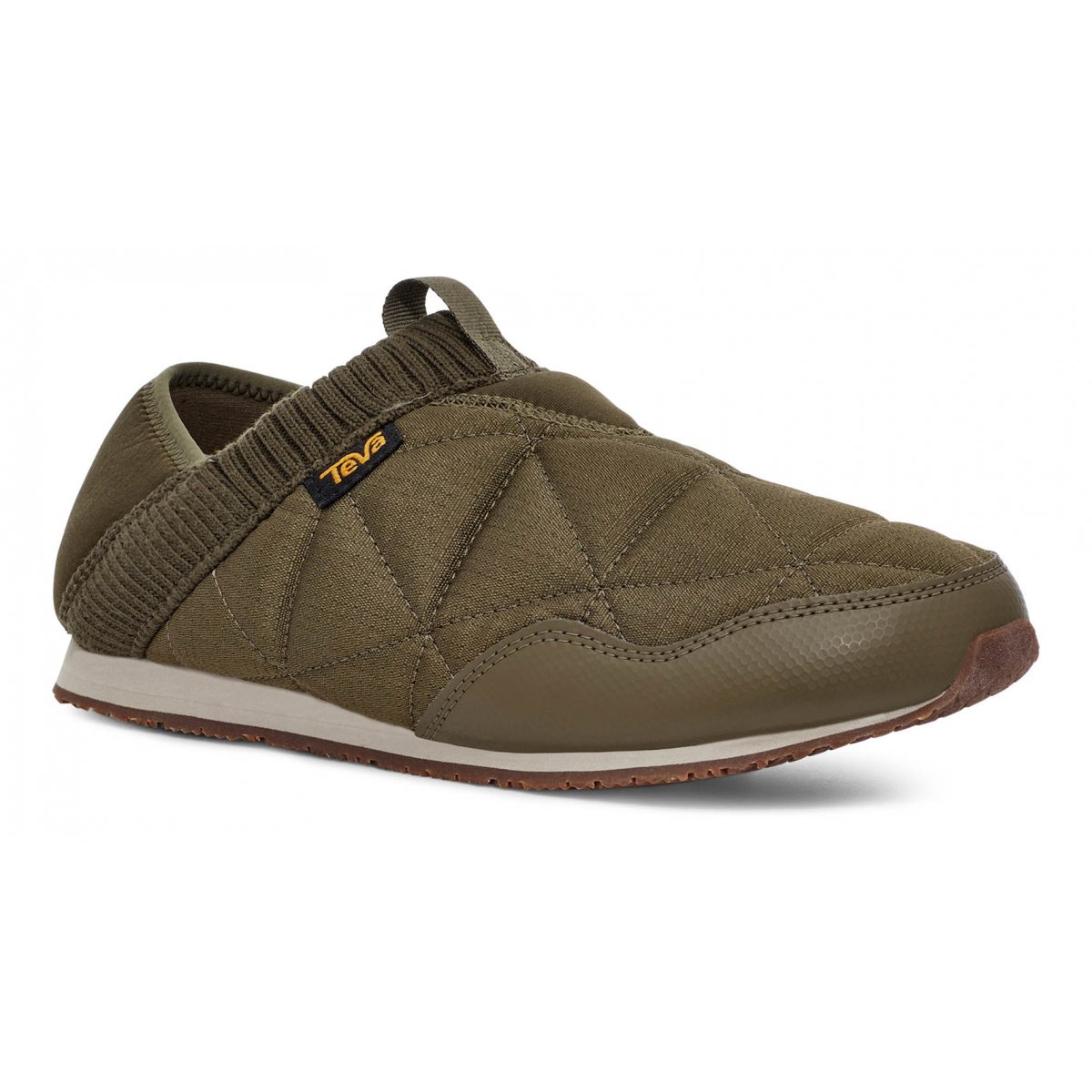 Teva Reember Men Slip On Dark Olive | TMUFS-7082