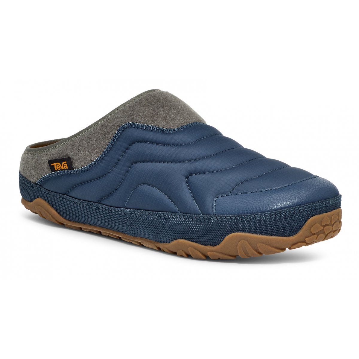 Teva Reember Terrain Men Slip On Blue Brown | WIKXR-6798