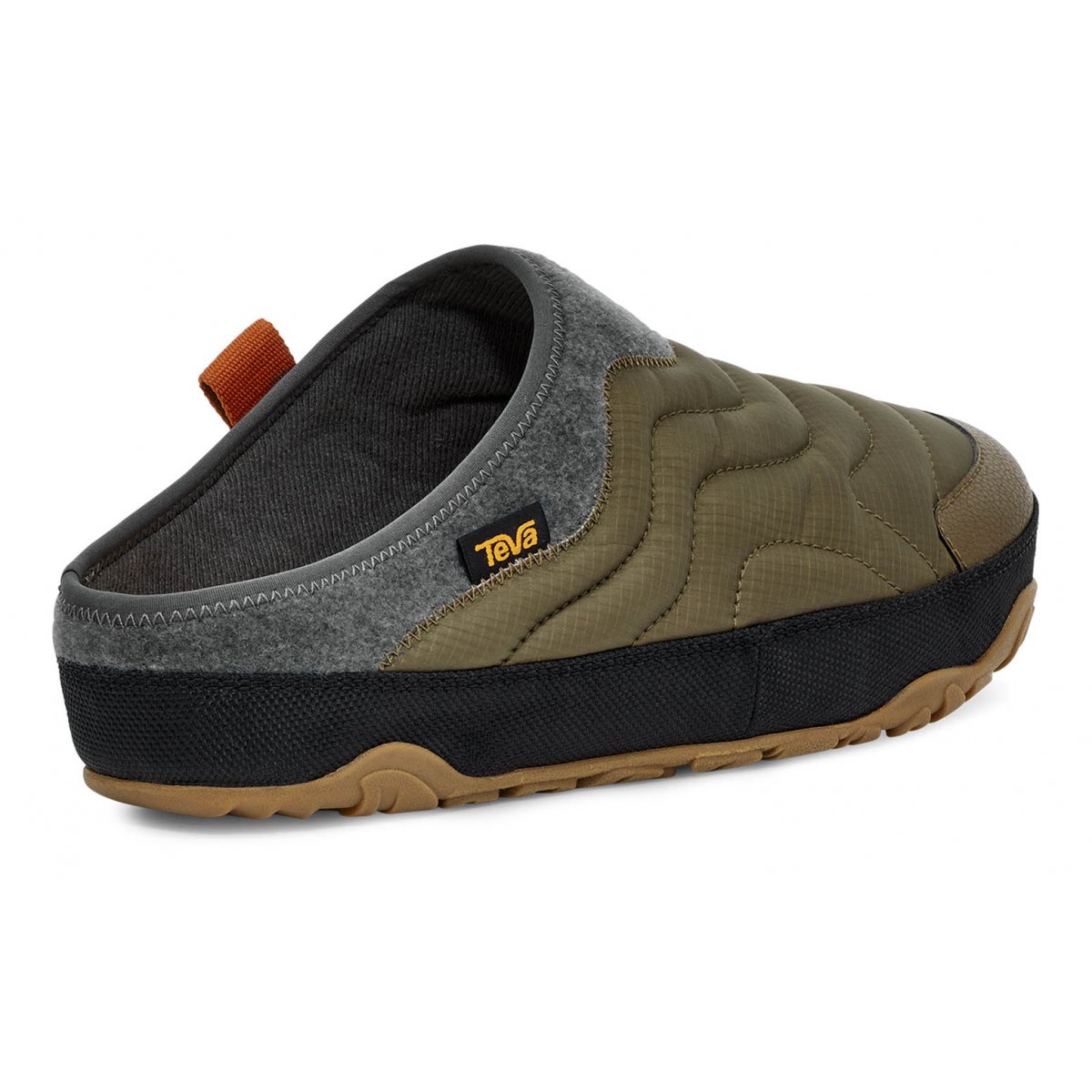 Teva Reember Terrain Men Slip On Dark Olive | KGLHT-3065