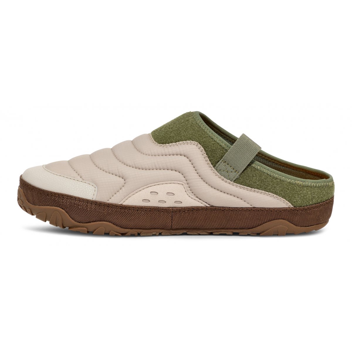 Teva Reember Terrain Men Slip On White Olive | FRPUV-3562