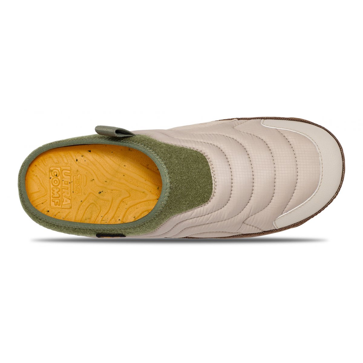 Teva Reember Terrain Men Slip On White Olive | FRPUV-3562