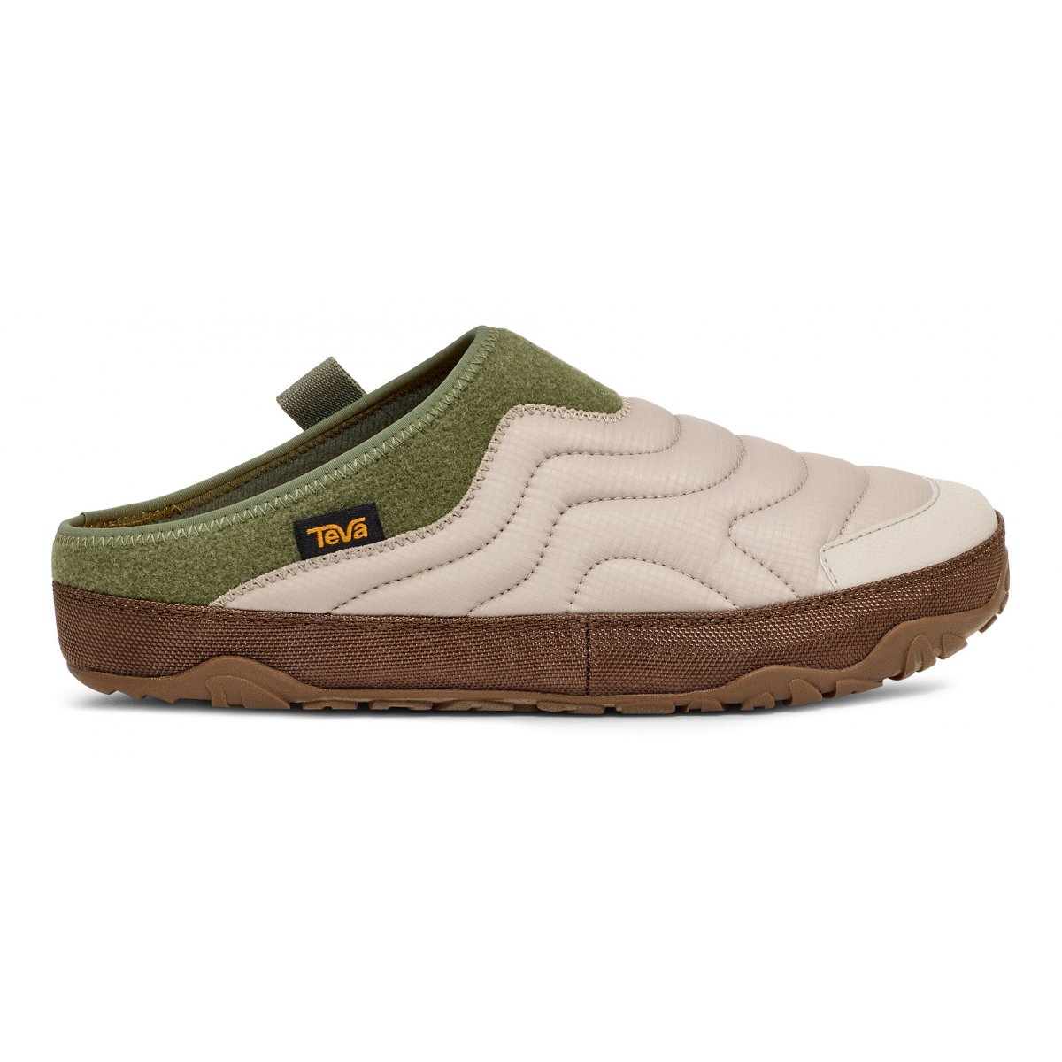 Teva Reember Terrain Men Slip On White Olive | FRPUV-3562