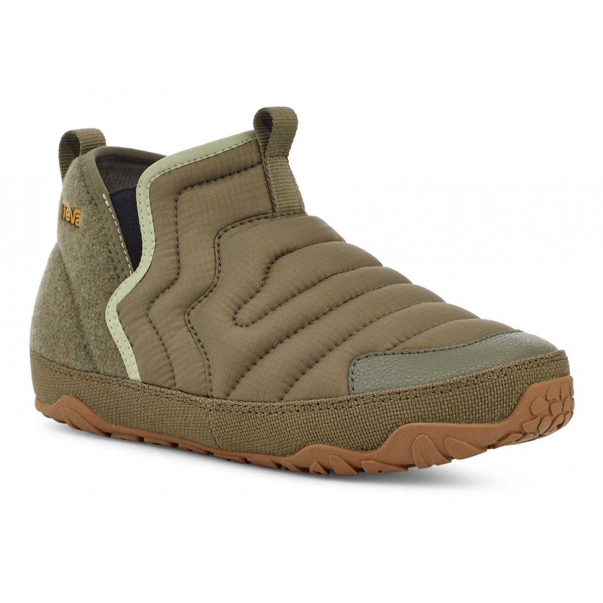 Teva Reember Terrain Mid Women Slip On Olive | DWJYQ-4825