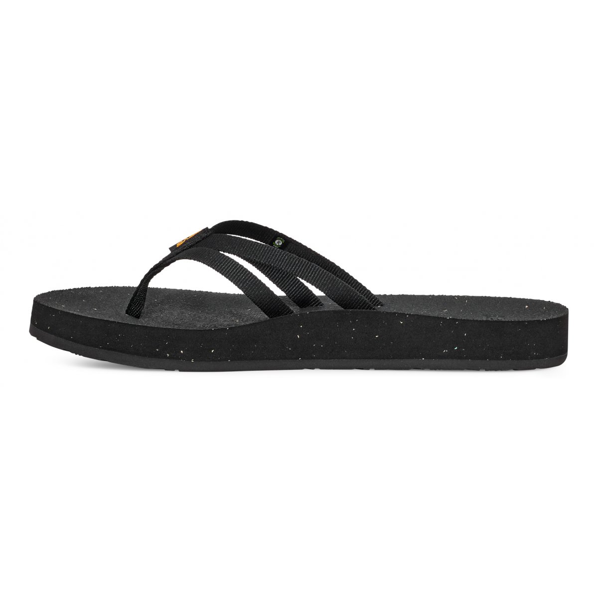 Teva Reflip Strappy Women Flip Flops Black | VQCFL-4329