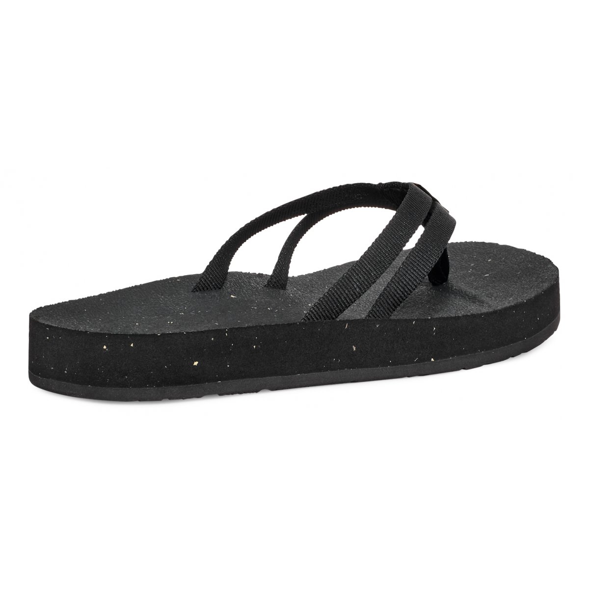 Teva Reflip Strappy Women Flip Flops Black | VQCFL-4329