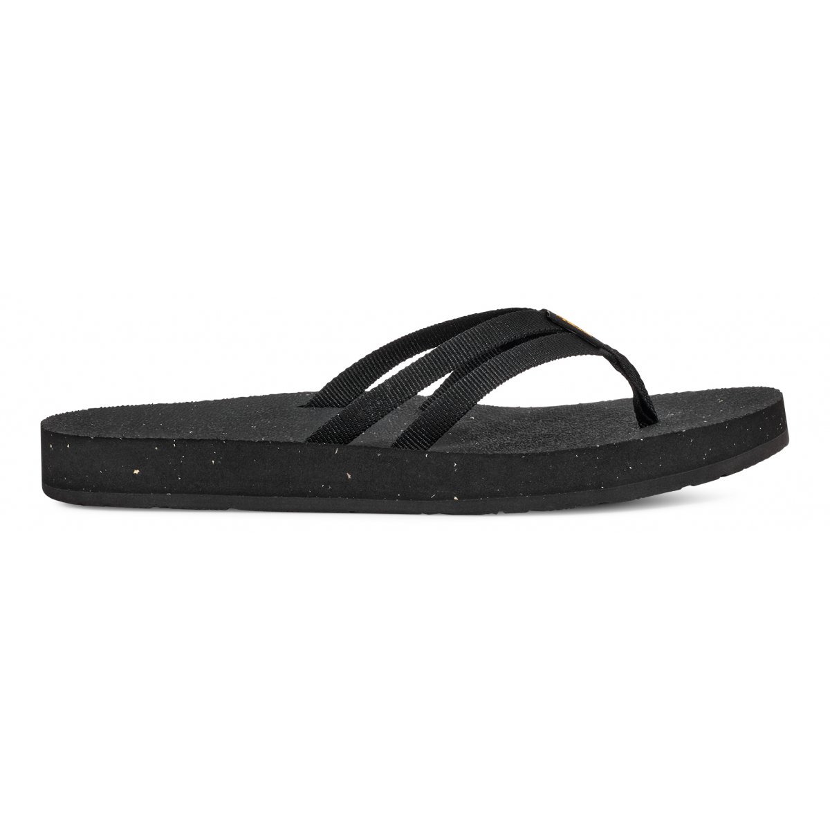 Teva Reflip Strappy Women Flip Flops Black | VQCFL-4329