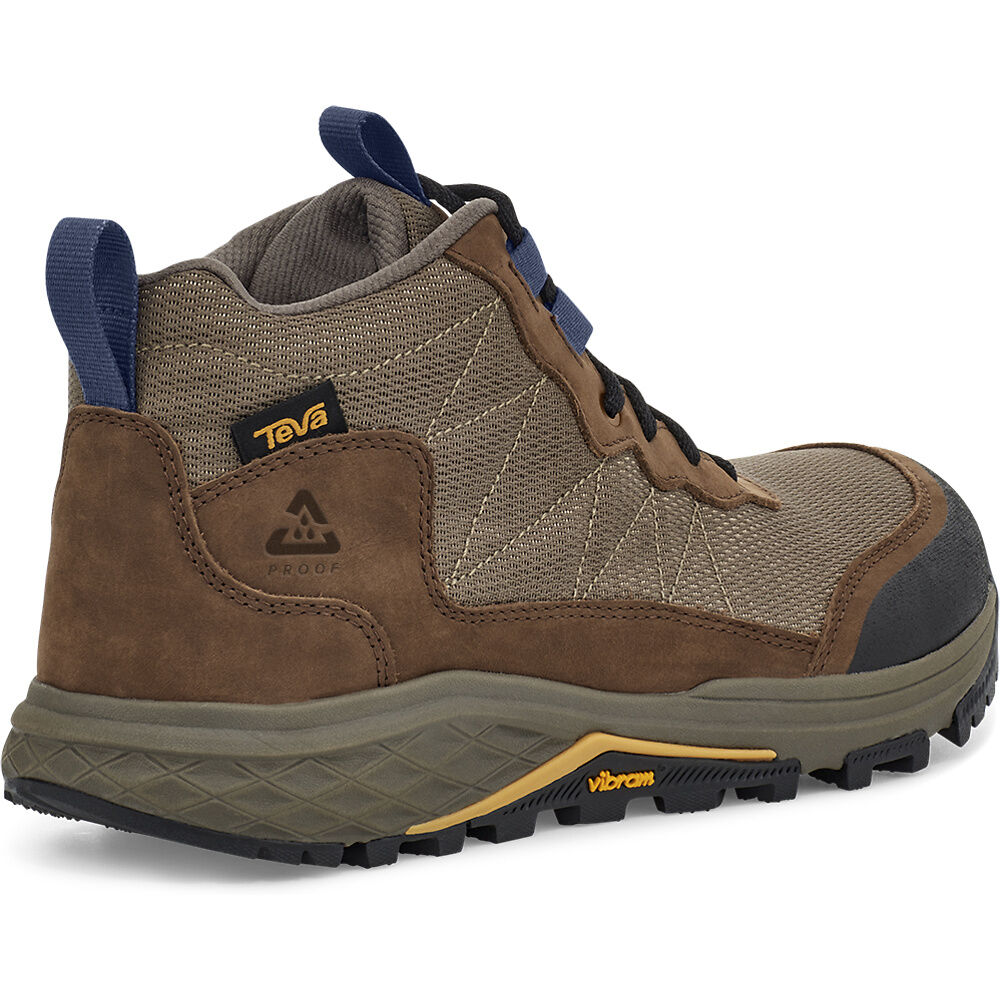 Teva Ridgeview Mid Men Boots Red Brown | ZHGQI-6087