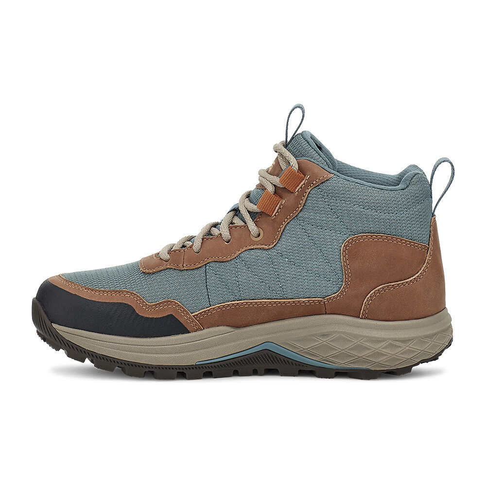 Teva Ridgeview Mid Women Boots Blue Brown | JGRYF-5314