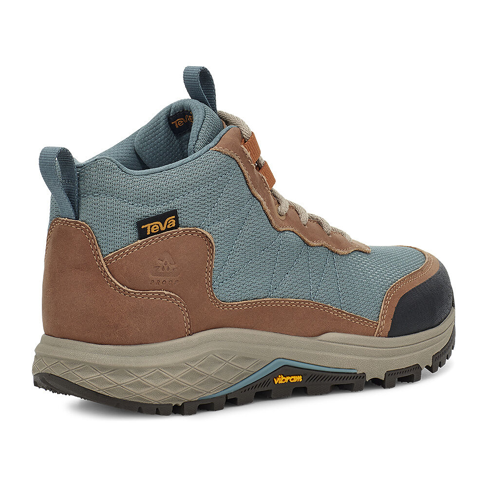 Teva Ridgeview Mid Women Boots Blue Brown | JGRYF-5314