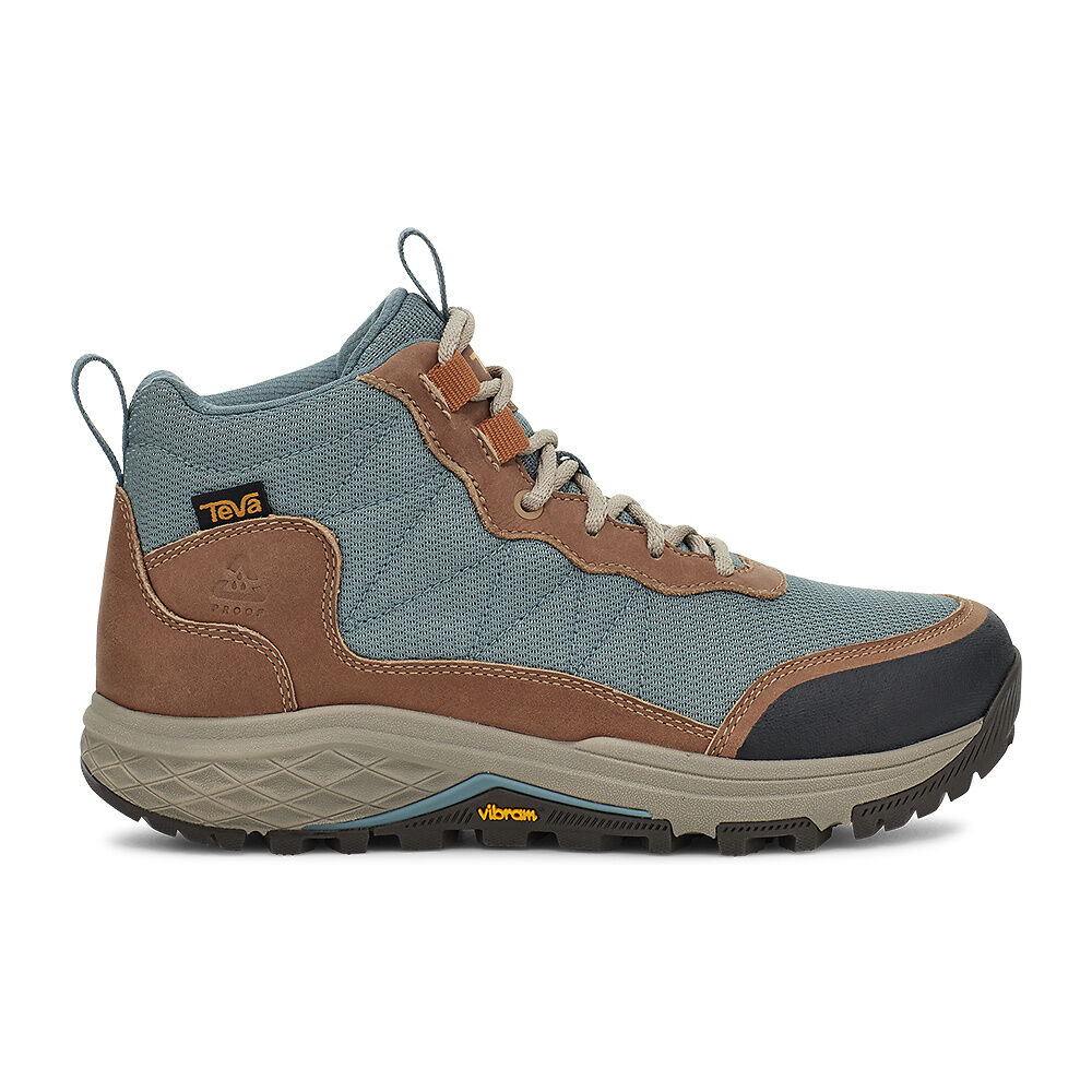 Teva Ridgeview Mid Women Boots Blue Brown | JGRYF-5314