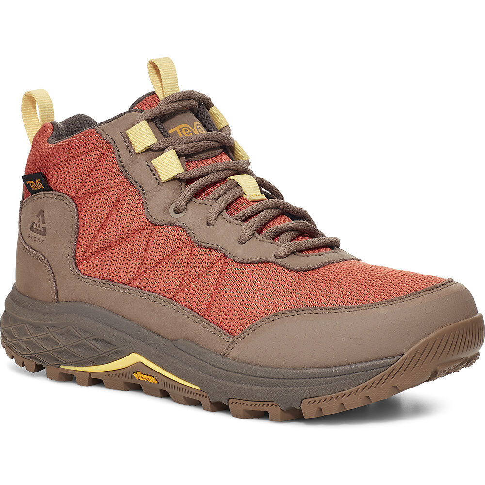 Teva Ridgeview Mid Women Boots Red Brown | RJSAT-3749