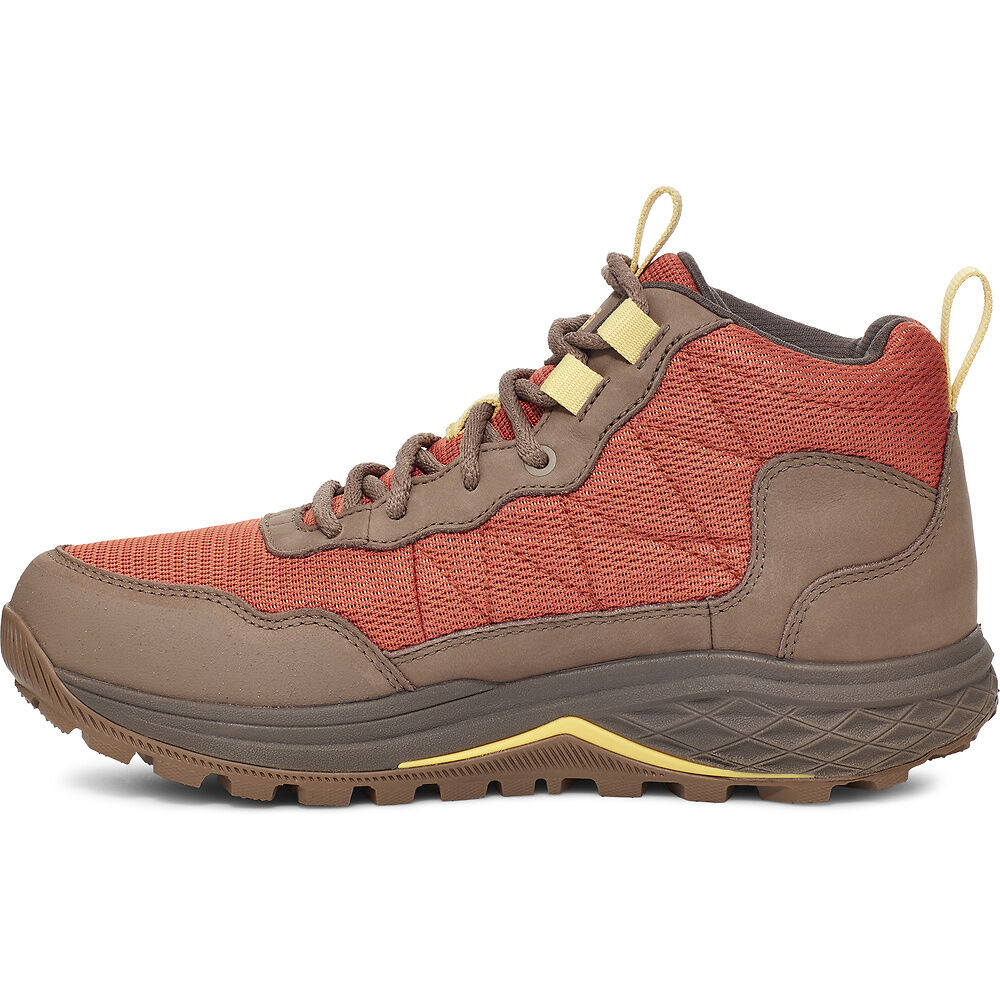 Teva Ridgeview Mid Women Boots Red Brown | RJSAT-3749