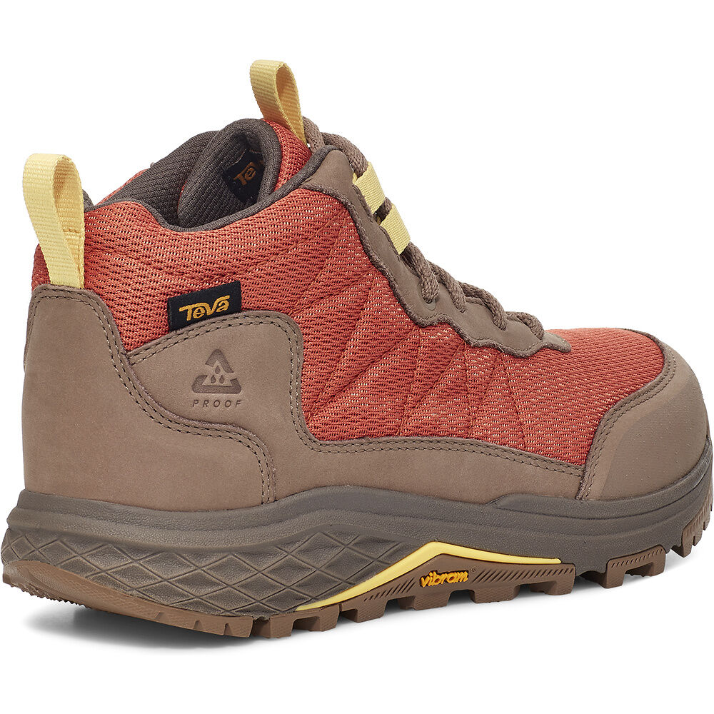 Teva Ridgeview Mid Women Boots Red Brown | RJSAT-3749