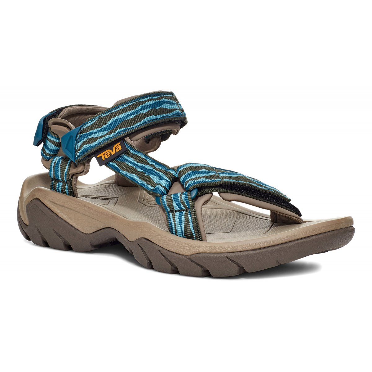 Teva Terra Fi 5 Universal Women Sandals Blue / Green | NADER-0716