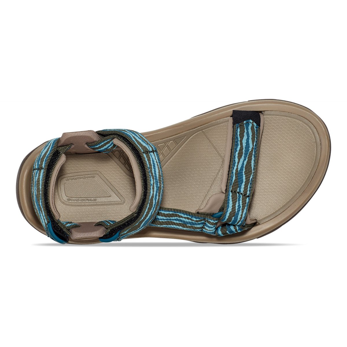 Teva Terra Fi 5 Universal Women Sandals Blue / Green | NADER-0716