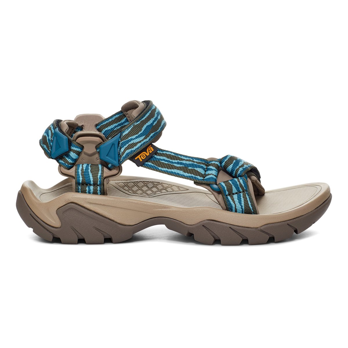 Teva Terra Fi 5 Universal Women Sandals Blue / Green | NADER-0716