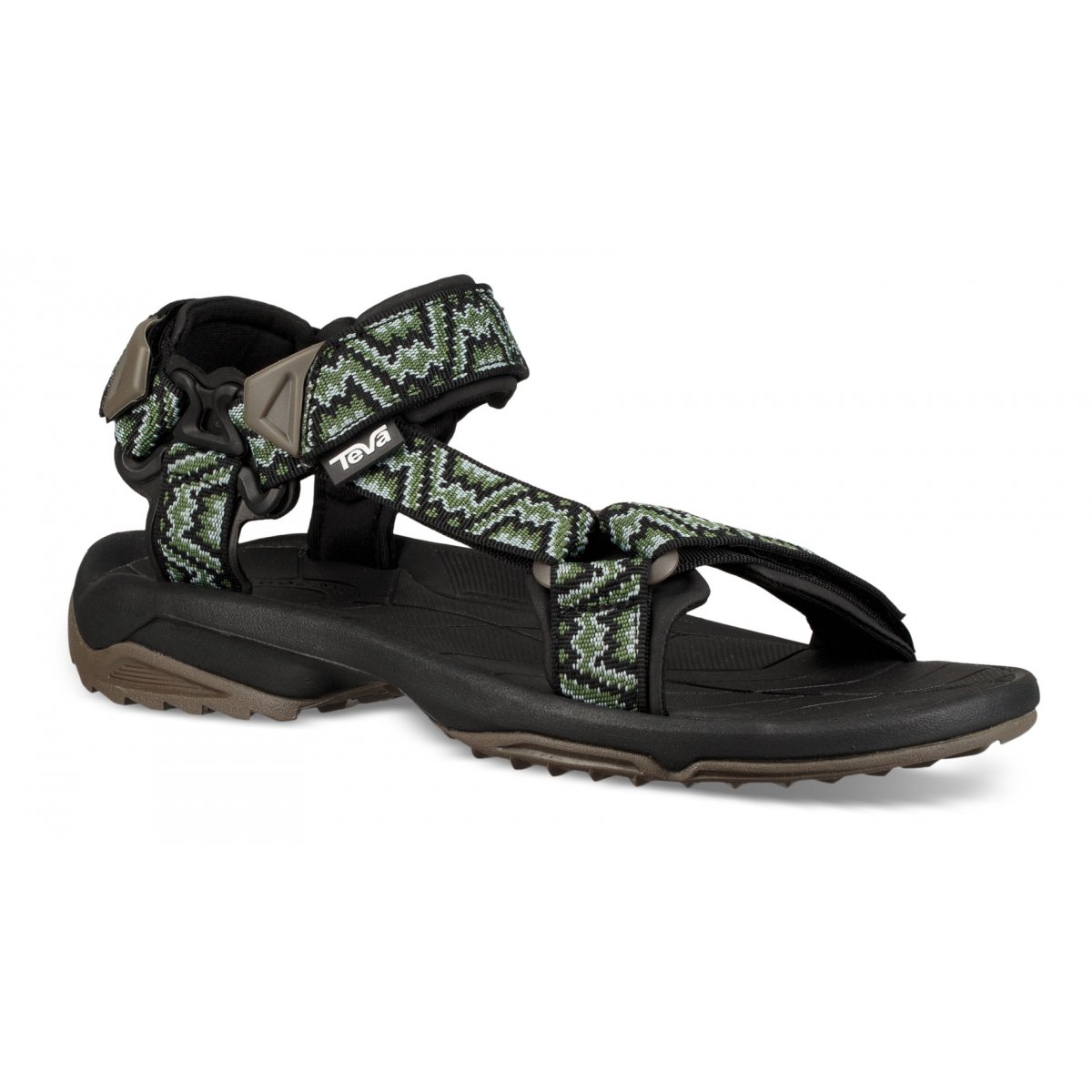 Teva Terra Fi Lite Men Sandals Black Green | GWTHB-9472