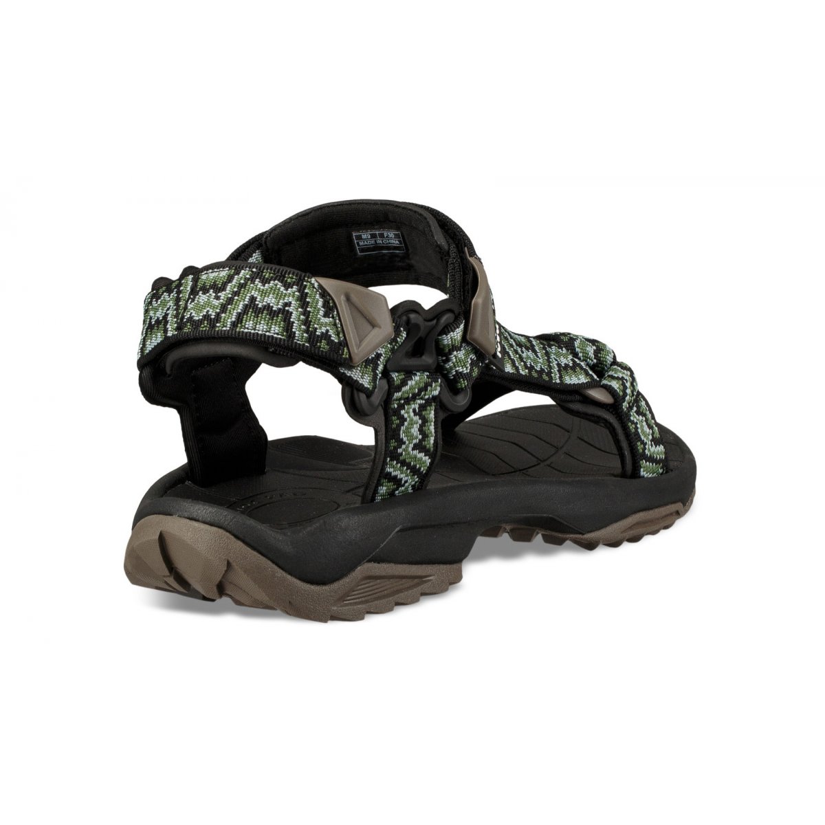 Teva Terra Fi Lite Men Sandals Black Green | GWTHB-9472