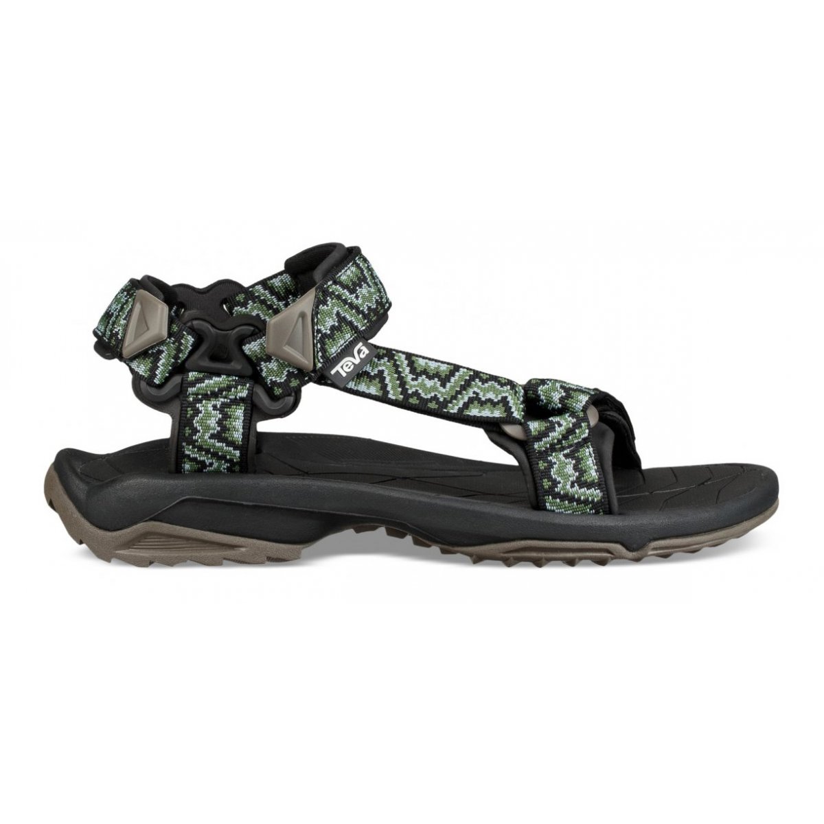 Teva Terra Fi Lite Men Sandals Black Green | GWTHB-9472