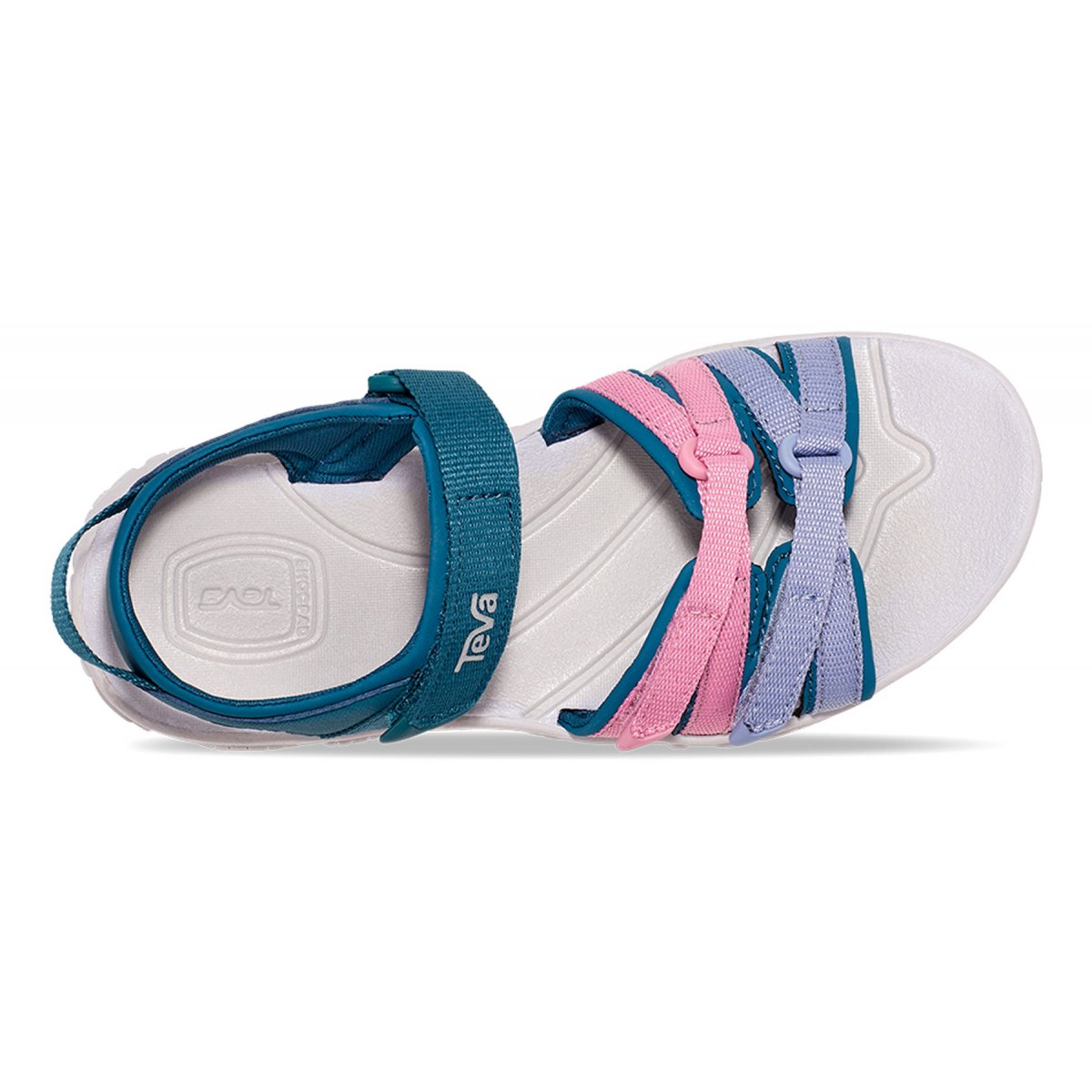 Teva Tirra Kids' Children Blue Coral Multicolor | XHCLG-7512