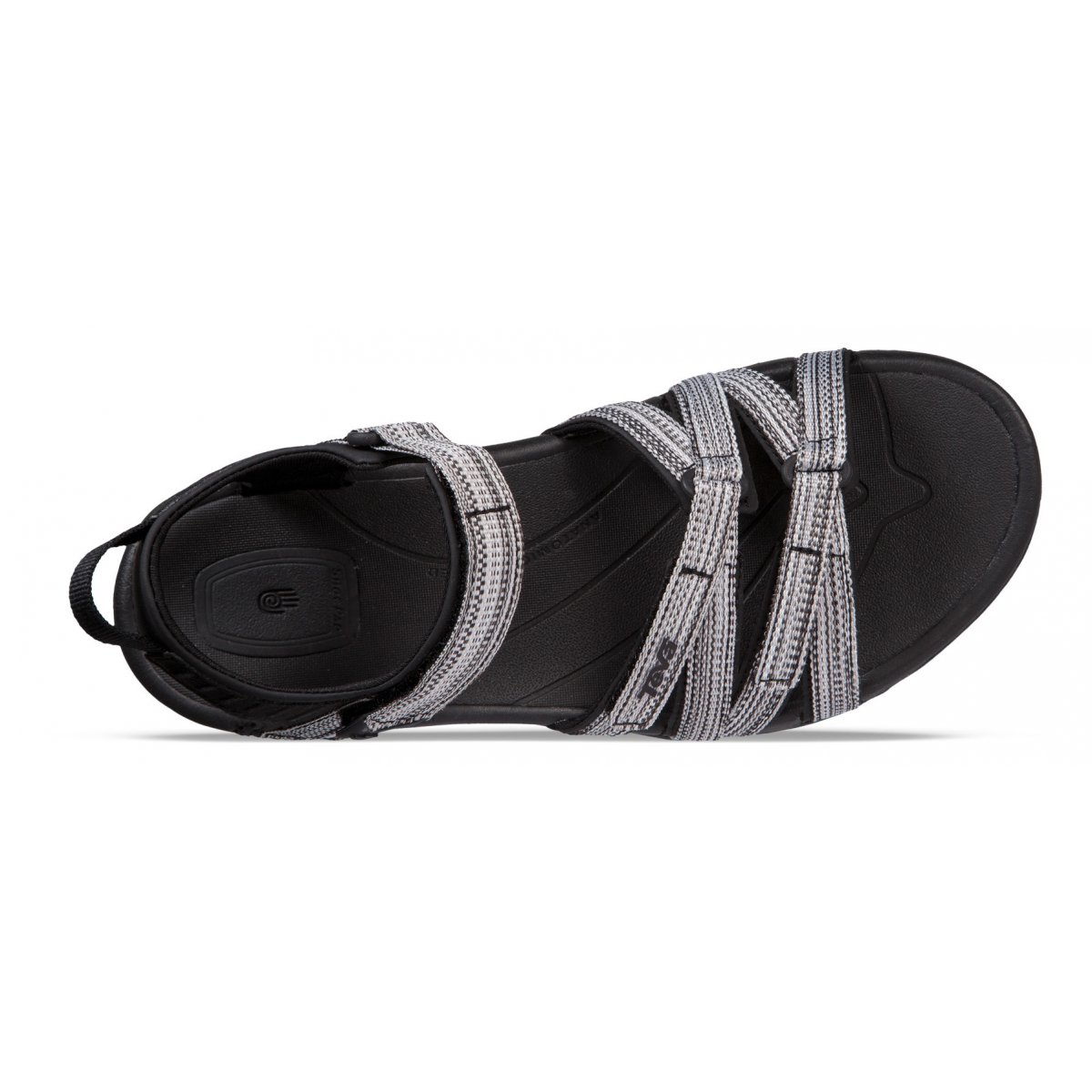 Teva Tirra Women Sandals Black / White Multicolor | ZESQP-9370