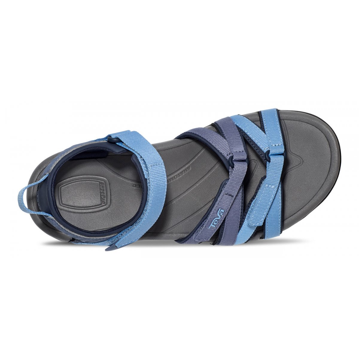 Teva Tirra Women Sandals Blue Multicolor | ECSVI-6205