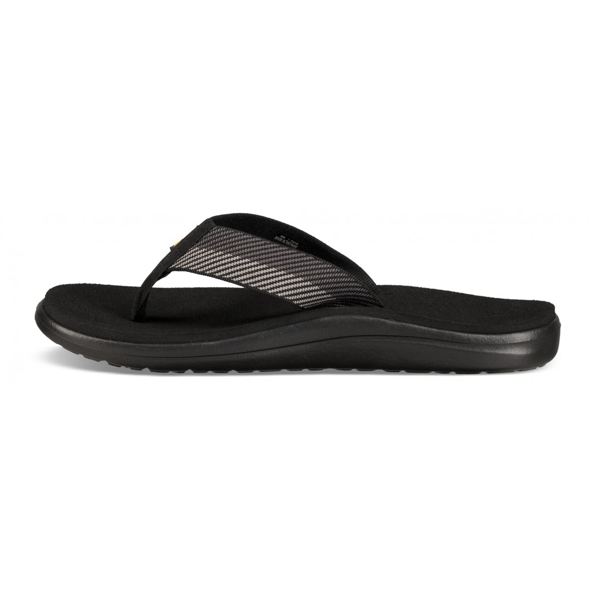 Teva Voya Men Flip Flops Black Grey | XCIDZ-9615