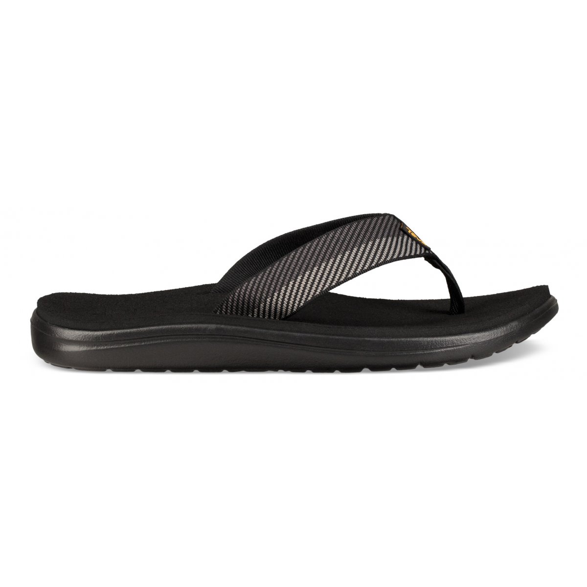 Teva Voya Men Flip Flops Black Grey | XCIDZ-9615