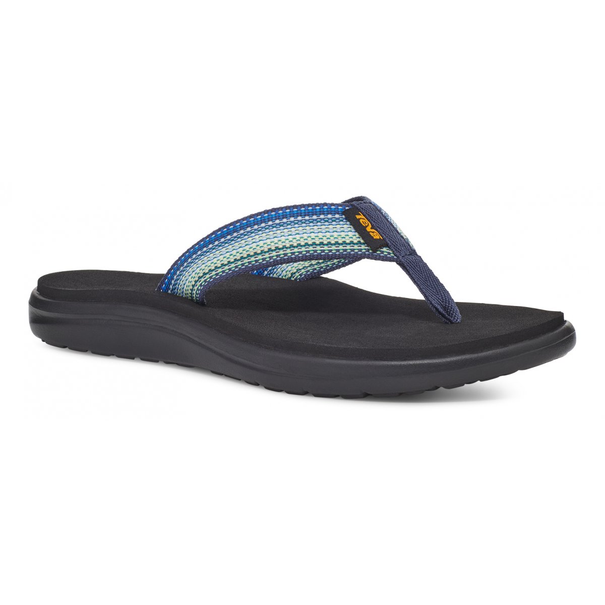 Teva Voya Women Flip Flops Blue / Black | VFHYN-4207